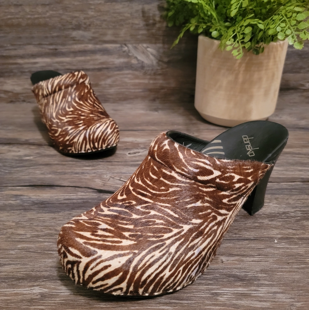 COPY - Dansko Rae pony hair clog sz EU 40 US 9.5-10